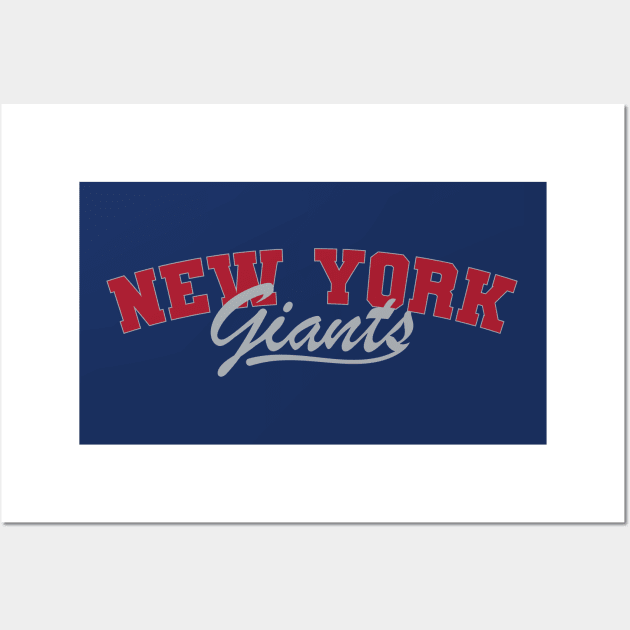 New York Giants Wall Art by Nagorniak